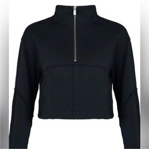 Sweaty Betty Revive Half Zip Crop Sweatshirt-NWT